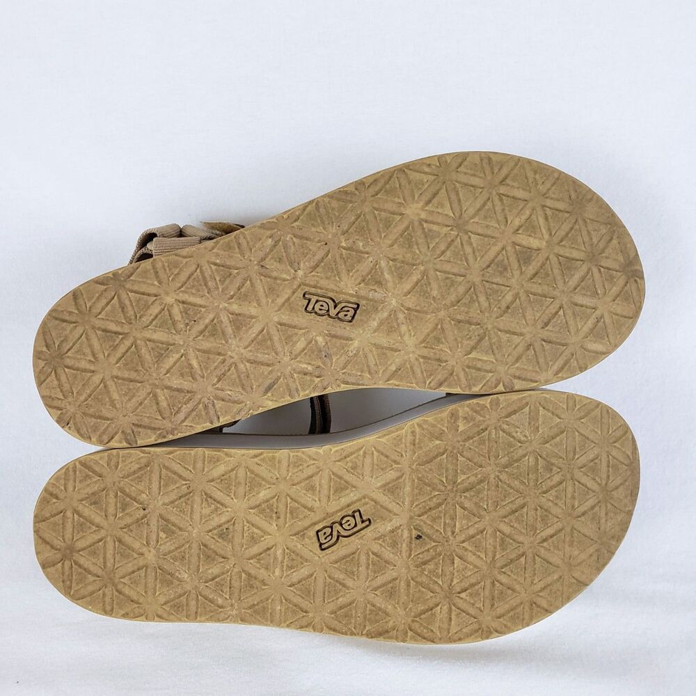 Teva Flatform Universal Sandals Womens 10 Tan Festival Sporty Gorpcore - Picture 4 of 8